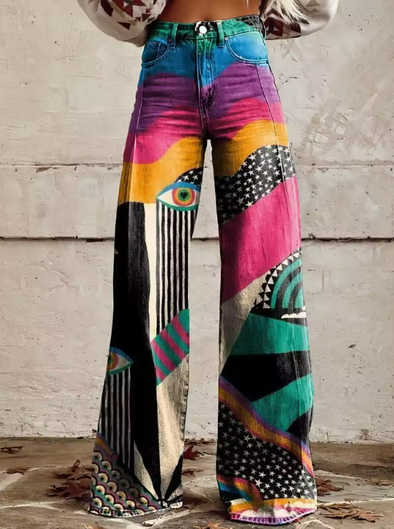 Thessaly™ | Boho Flared Pants