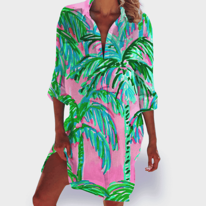 Tessa – Vibrant Print Shirt