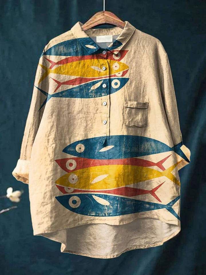 DARA™ | Fish Art Shirt