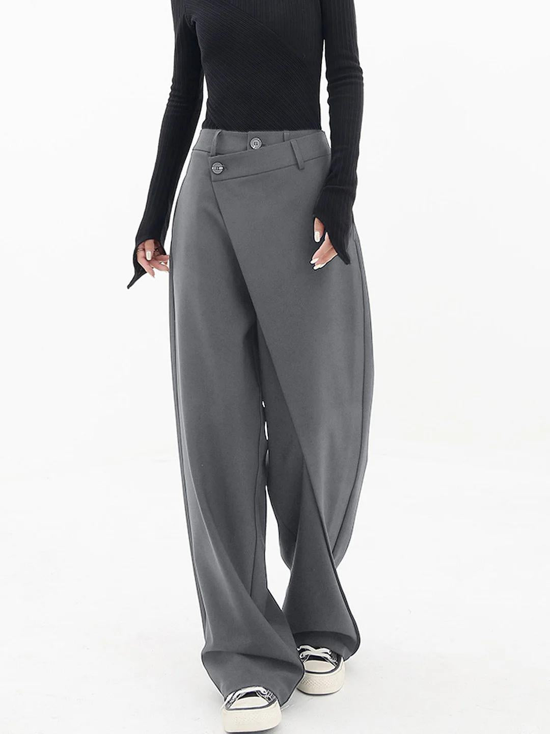 Quilla™ | Asymmetric Baggy Pants