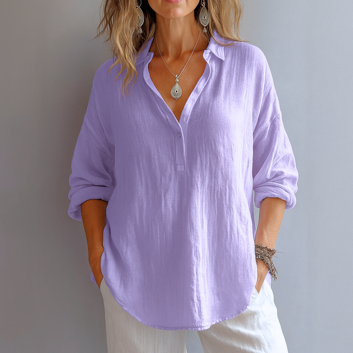 REGINE – RELAXED ELEGANCE TUNIC SHIRT