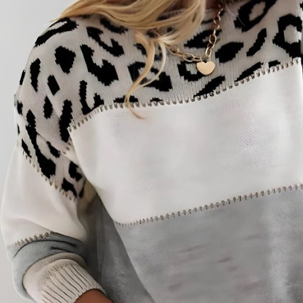 Ellie | Leopard Sweater