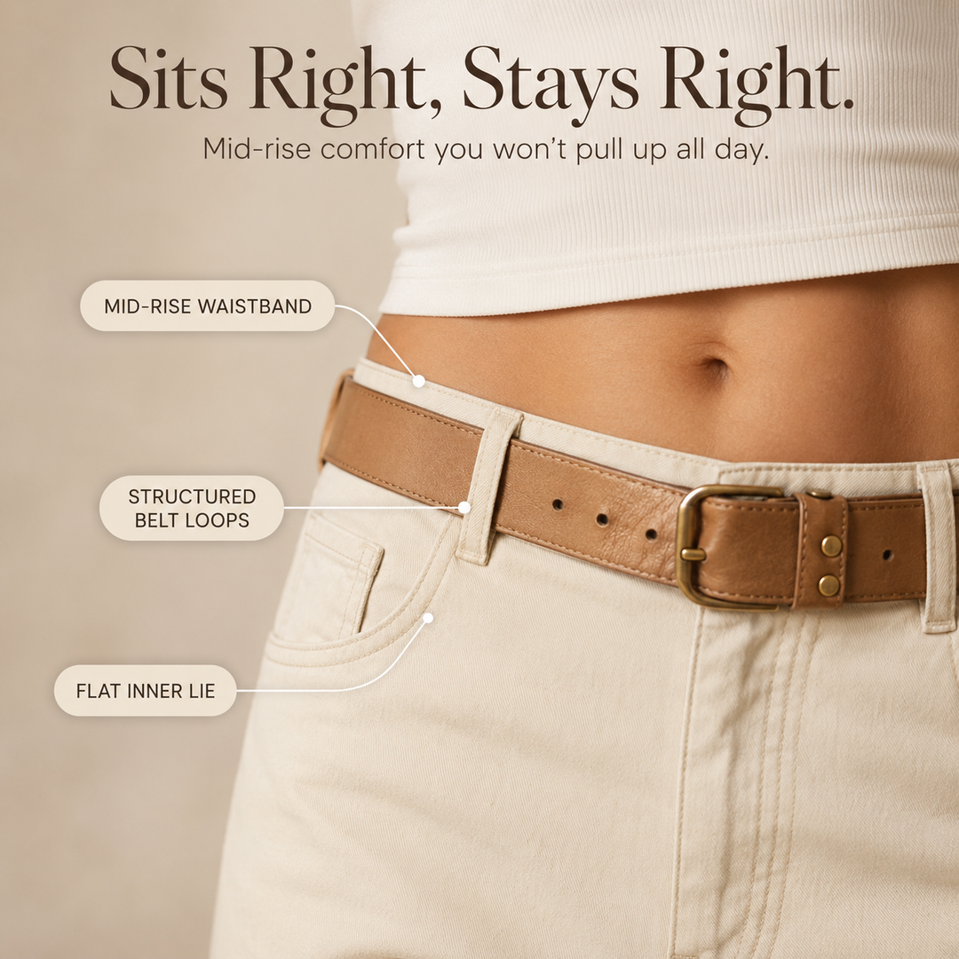 Cropelle™ | Cropped Straight Pants