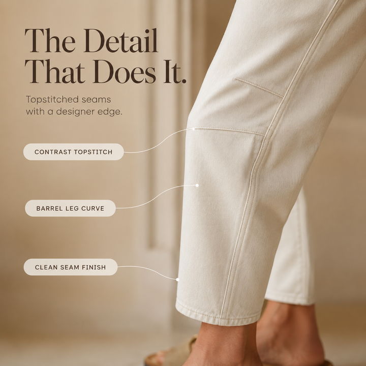 Cropelle™ | Cropped Straight Pants