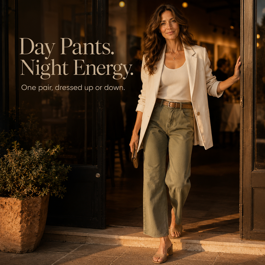 Cropelle™ | Cropped Straight Pants