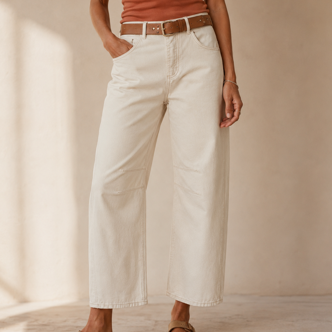 Cropelle™ | Cropped Straight Pants
