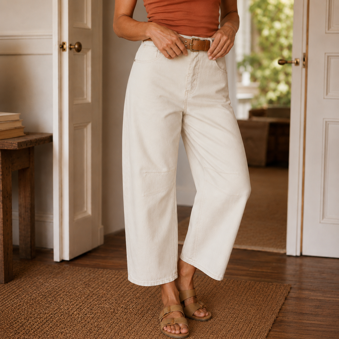 Cropelle™ | Cropped Straight Pants