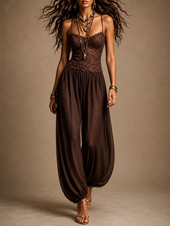 Kelsey - Mono Lace Nightgown
