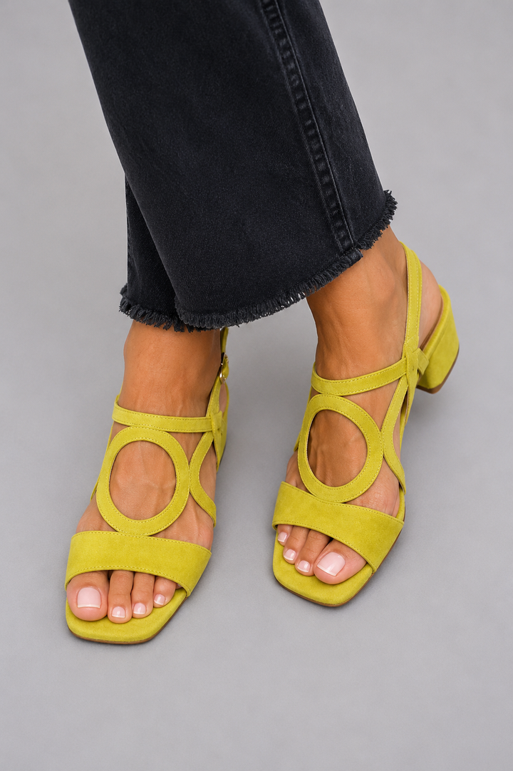 Valentina | Vibrant Strappy Sandals