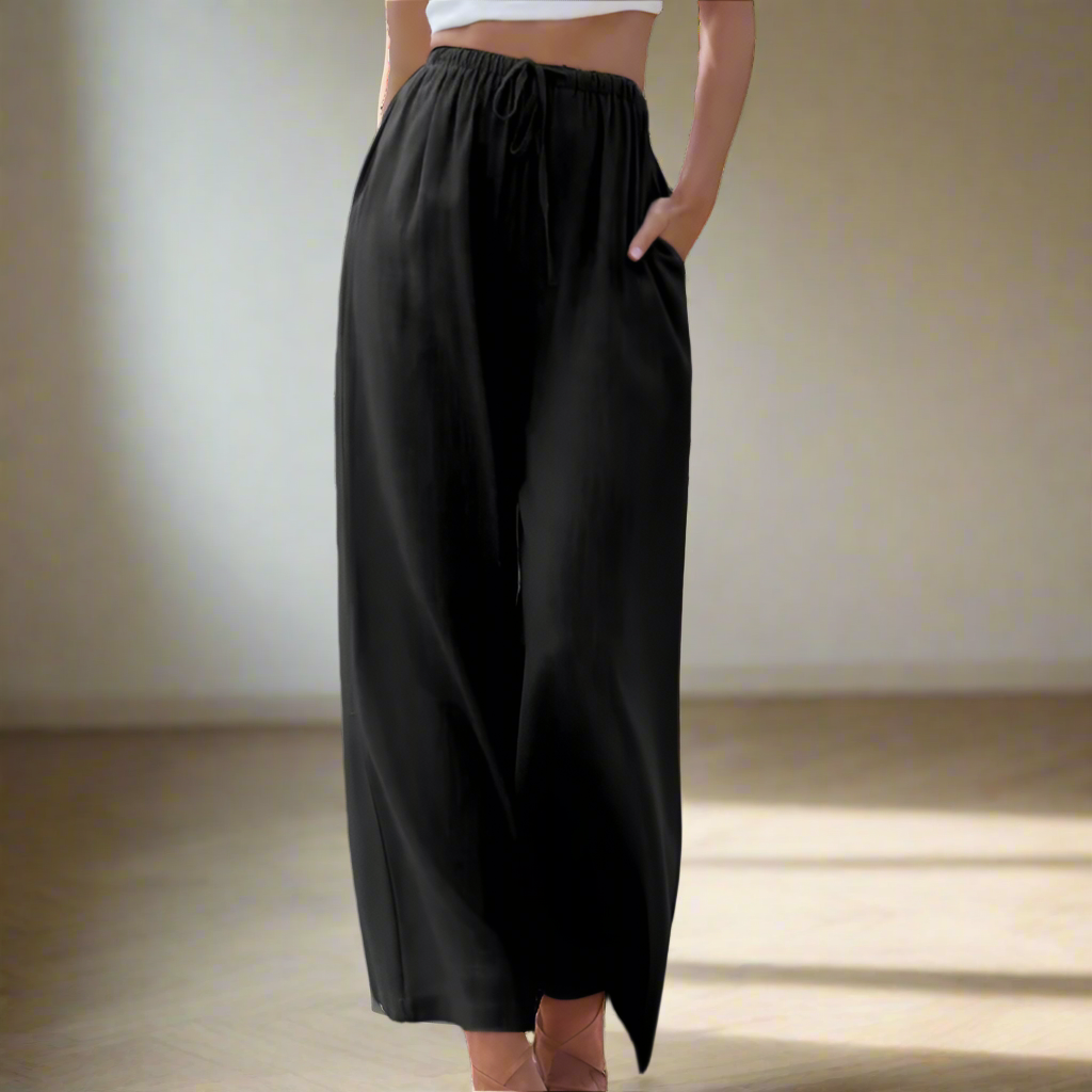 Liam™ | Breezy Wide-Leg Trousers