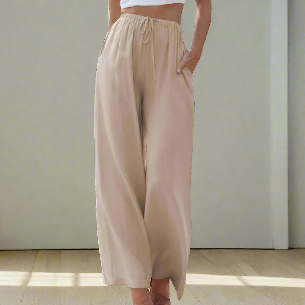 Liam™ | Breezy Wide-Leg Trousers