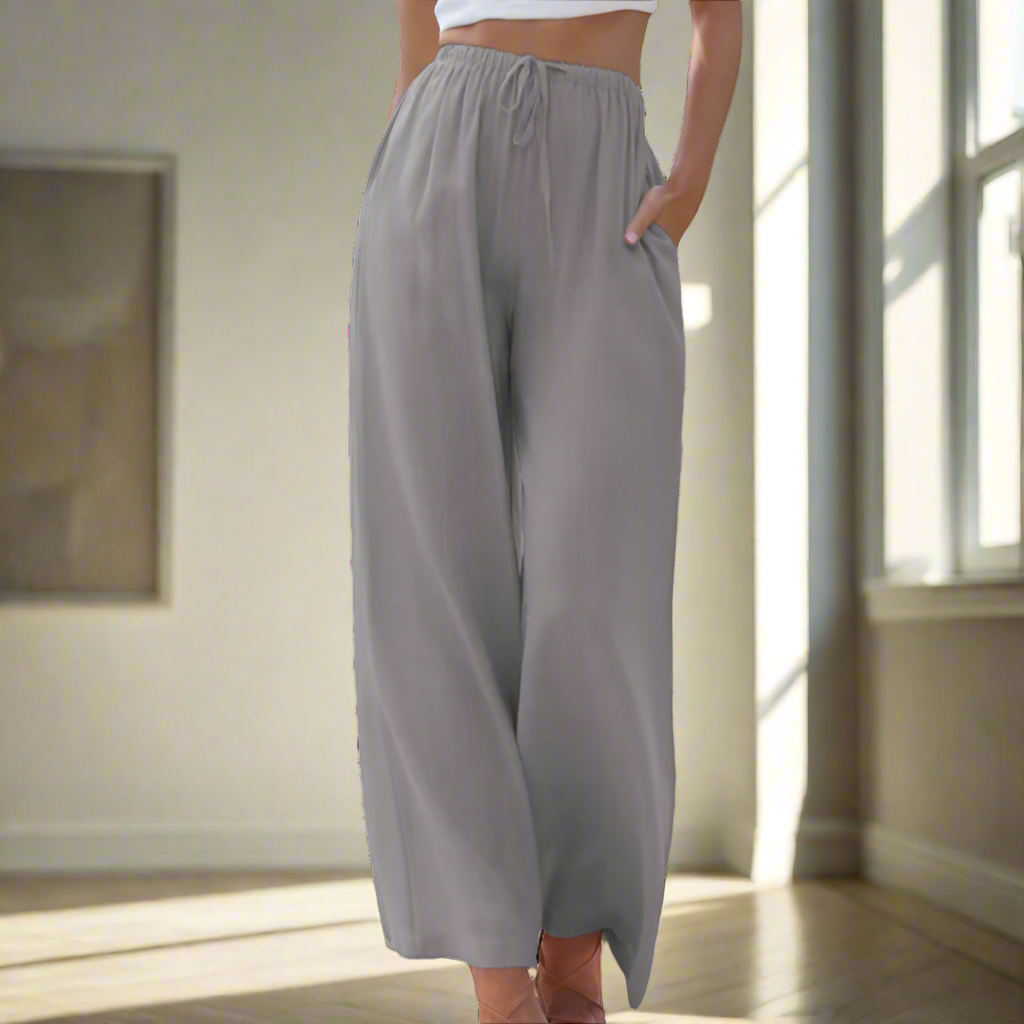 Liam™ | Breezy Wide-Leg Trousers