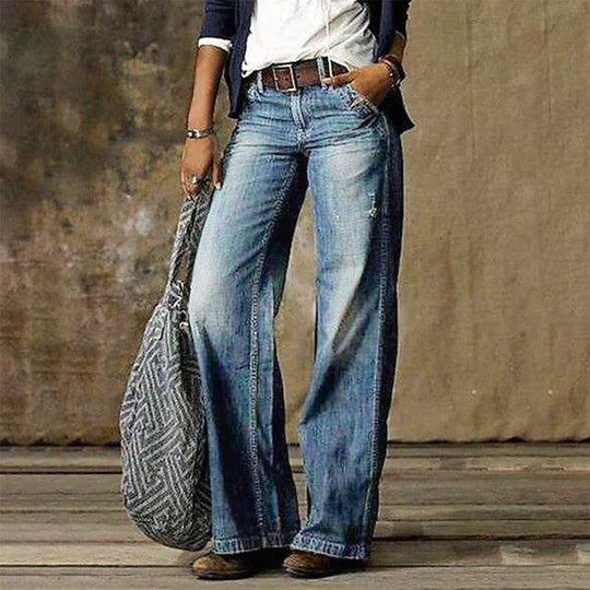 Marlowe™ | Retro Wide-Leg Jeans