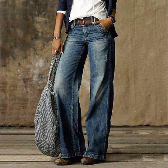 Marlowe™ | Retro Wide-Leg Jeans