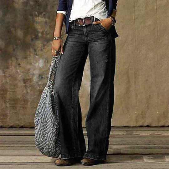 Marlowe™ | Retro Wide-Leg Jeans