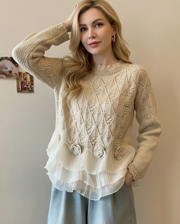 Taylor - Ruffle Cardigan™