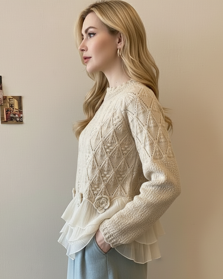 Taylor - Ruffle Cardigan™