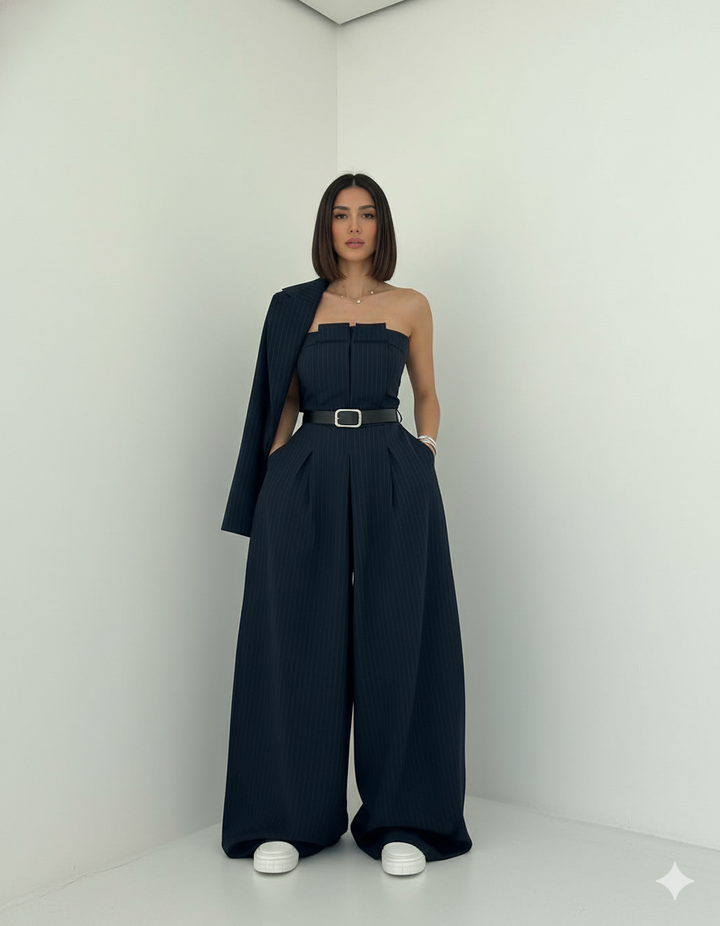 Eclat™ - Women's Bustier + Jacket Set – Elegant & Trendy Style