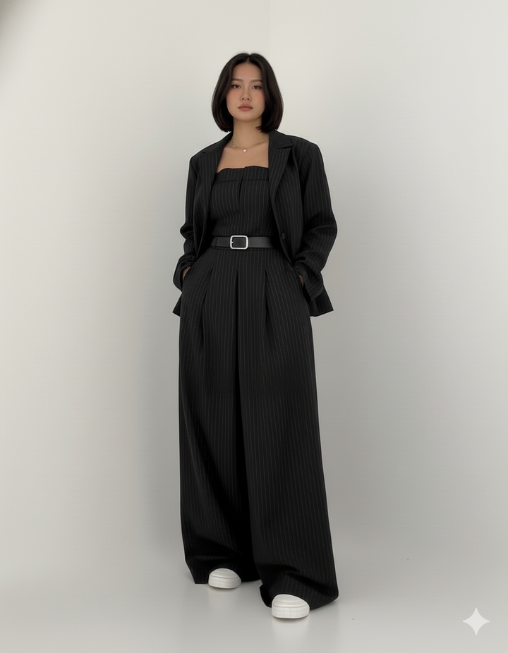 Eclat™ - Women's Bustier + Jacket Set – Elegant & Trendy Style