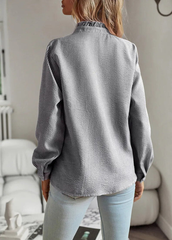 Faelina | Stylish Ruffle Detail Blouse