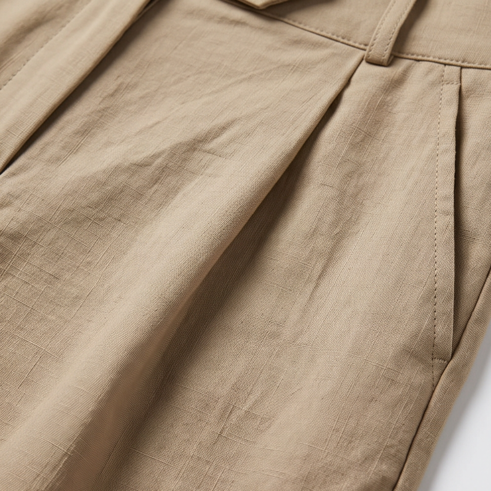Lunavia™ | Pleated Tailored Shorts