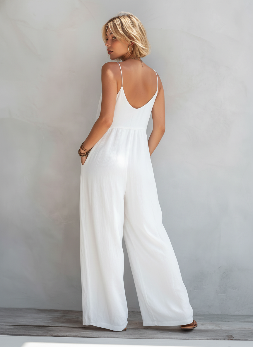 Amélie – Relaxed Sleeveless Jumpsuit