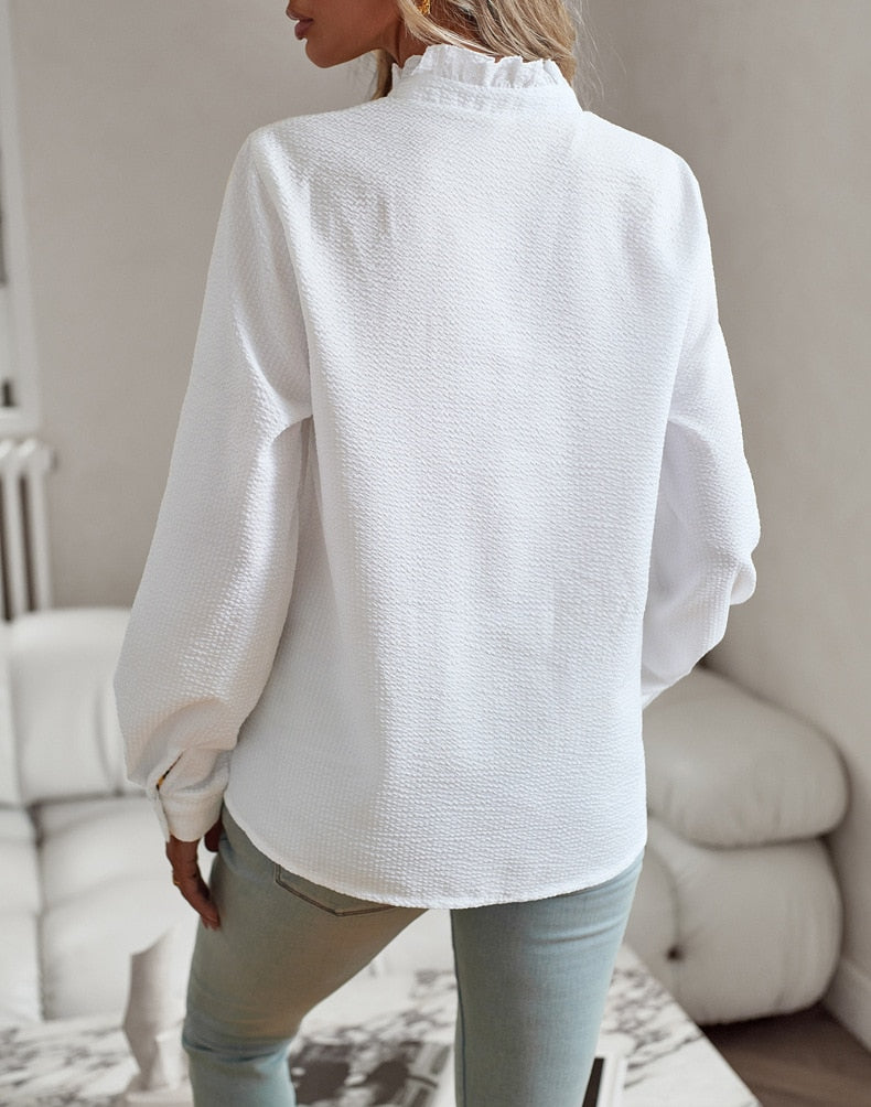 SHERIEL - ELEGANT COMFORTABLE BLOUSE