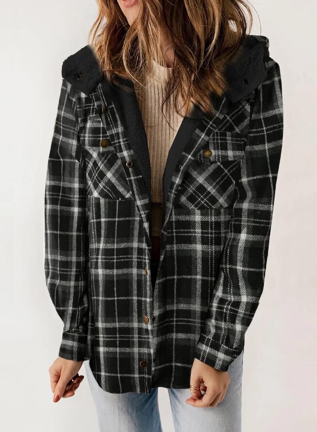 Xandessa™ | Oversized Plaid Jacket