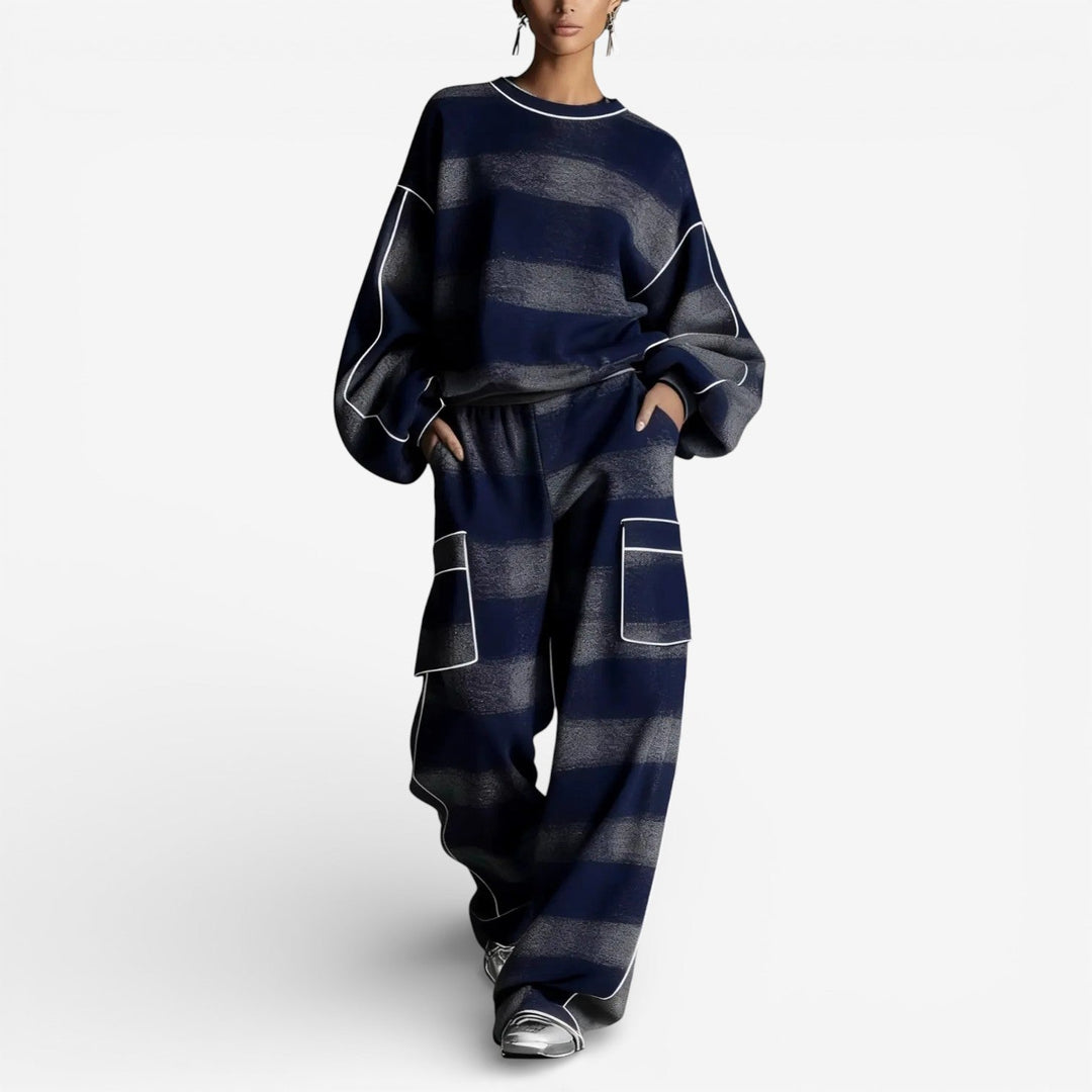 Luana™ Striped Knit Duo