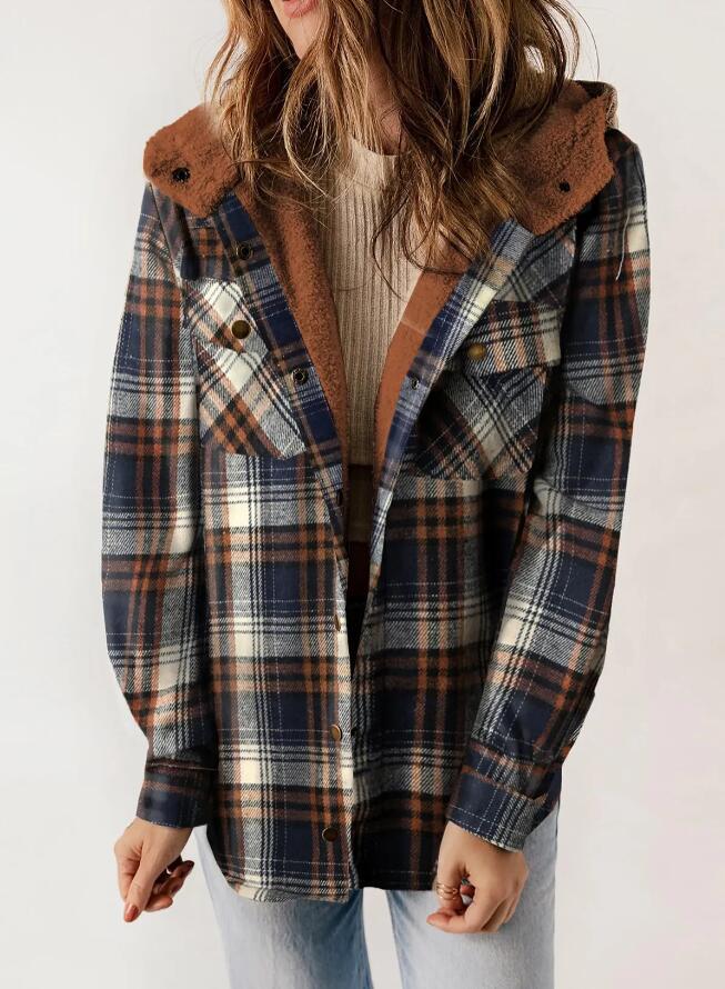 Xandessa™ | Oversized Plaid Jacket