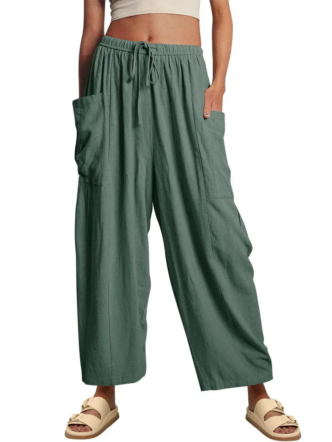 Evadne™ | Relaxed Wide-Leg Pants