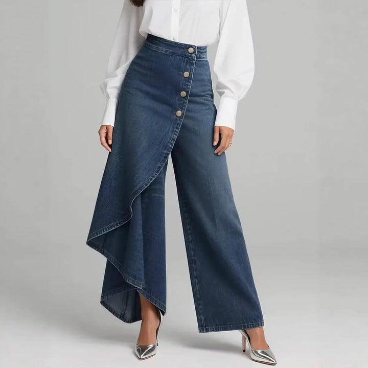 Saffi™ | Wide-Leg Denim Pants