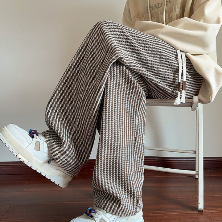 Xaviera™ | Herringbone Relaxed Sweatpants