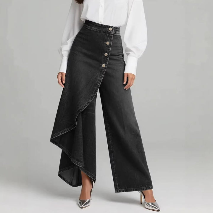 Saffi™ | Wide-Leg Denim Pants