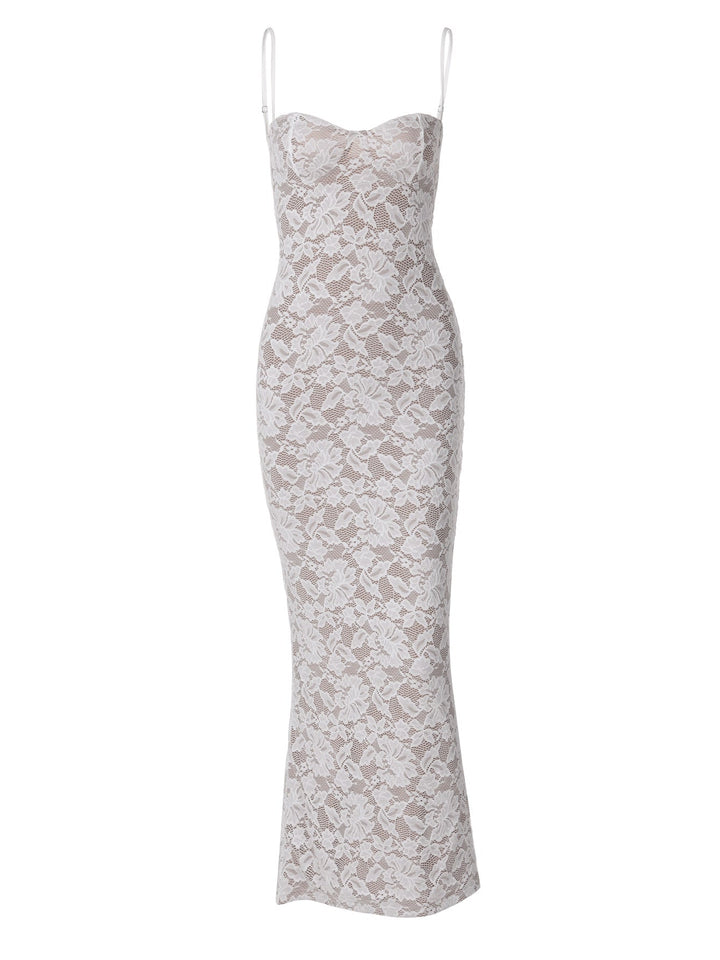 EVANGELINE - Embroidered maxi dress