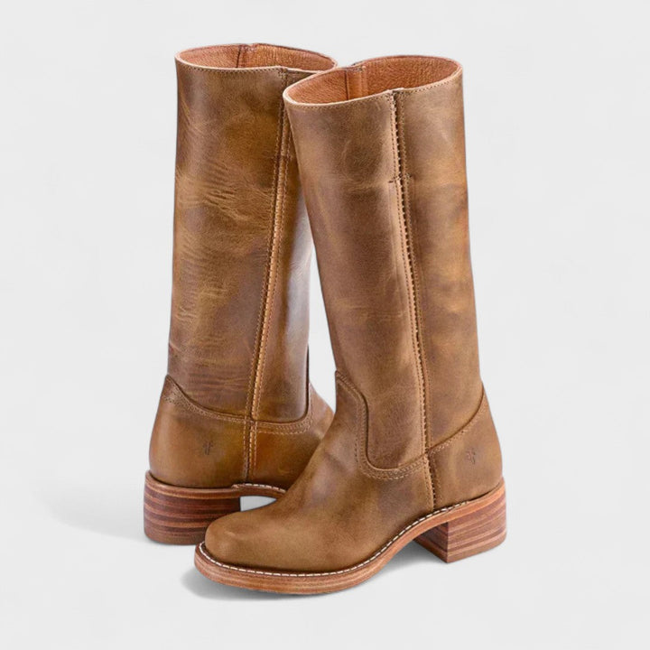 MARCUS – CLASSIC VEGAN LEATHER RIDING BOOTS
