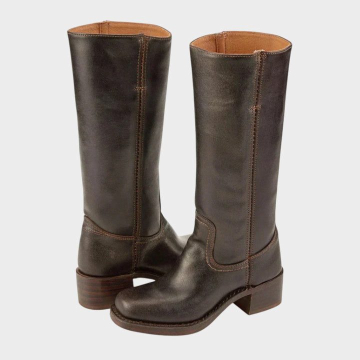 MARCUS – CLASSIC VEGAN LEATHER RIDING BOOTS