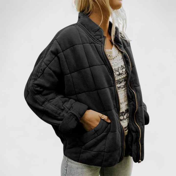 Zyphirah™ | Quilted Relaxed-Fit Jacket