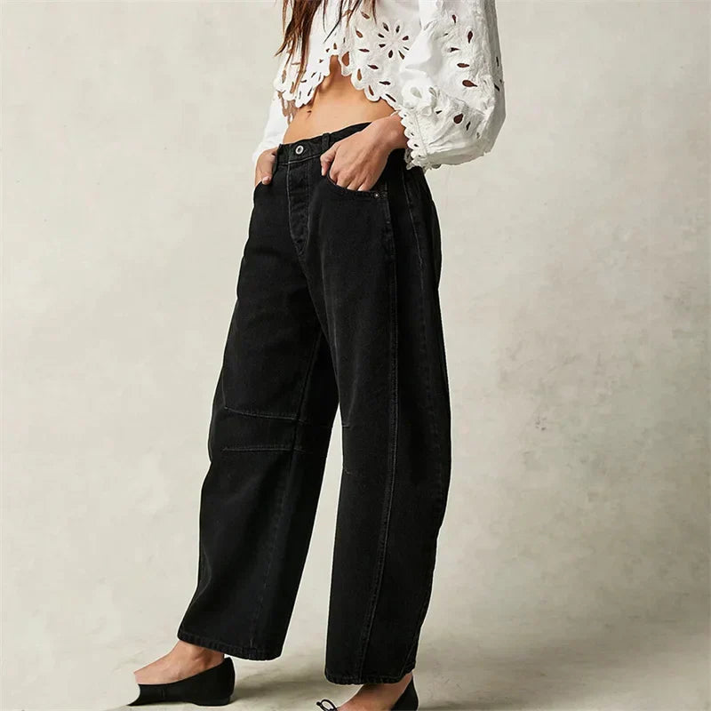 Raelyn™ | Vintage Wash Relaxed Jeans