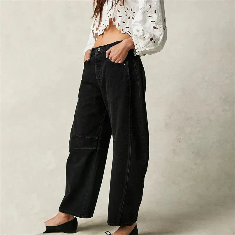 Vezira™ | Chic Wide-Leg Jeans