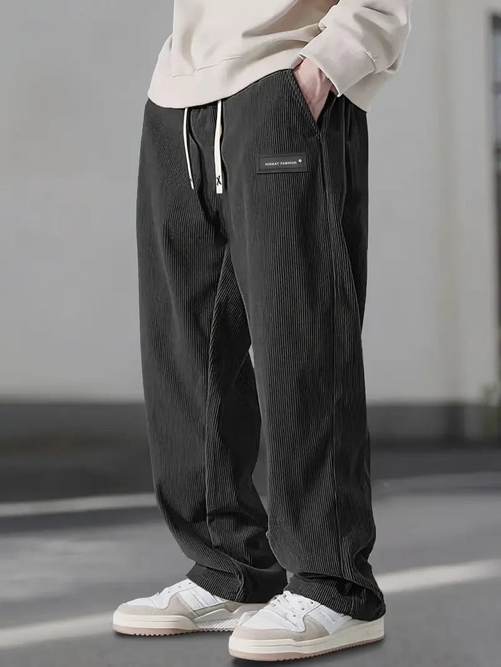 Scarlat™ | Loose-Fit Corduroy Pants