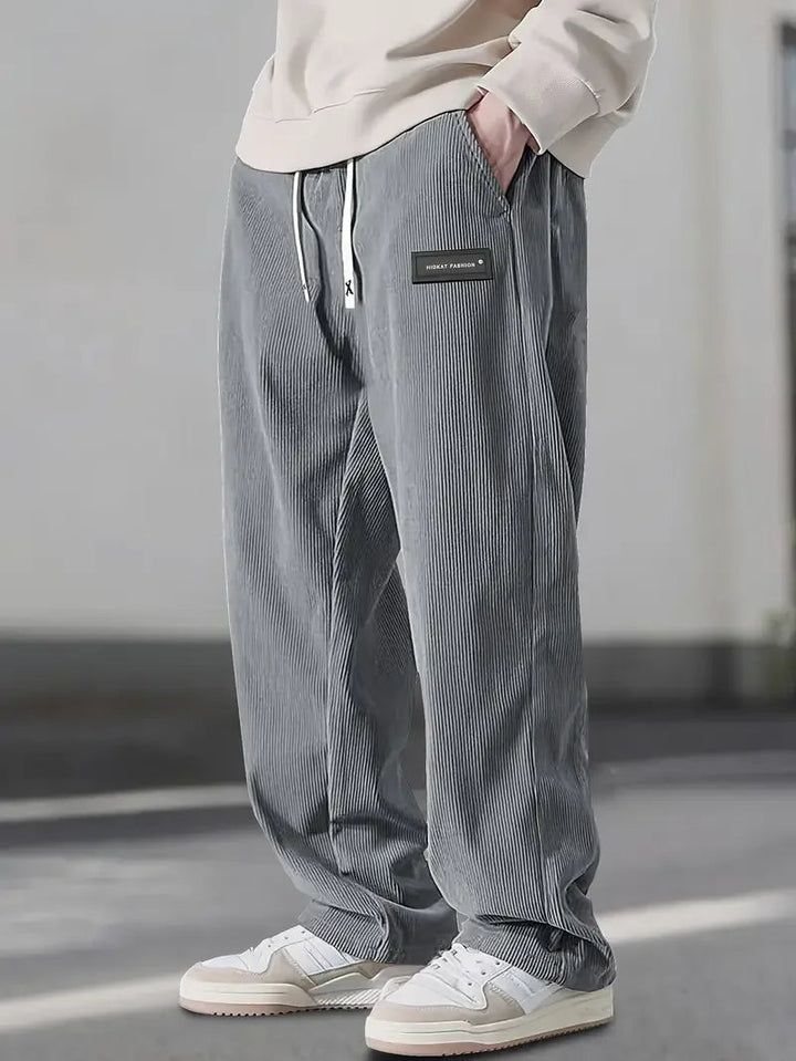 Scarlat™ | Loose-Fit Corduroy Pants
