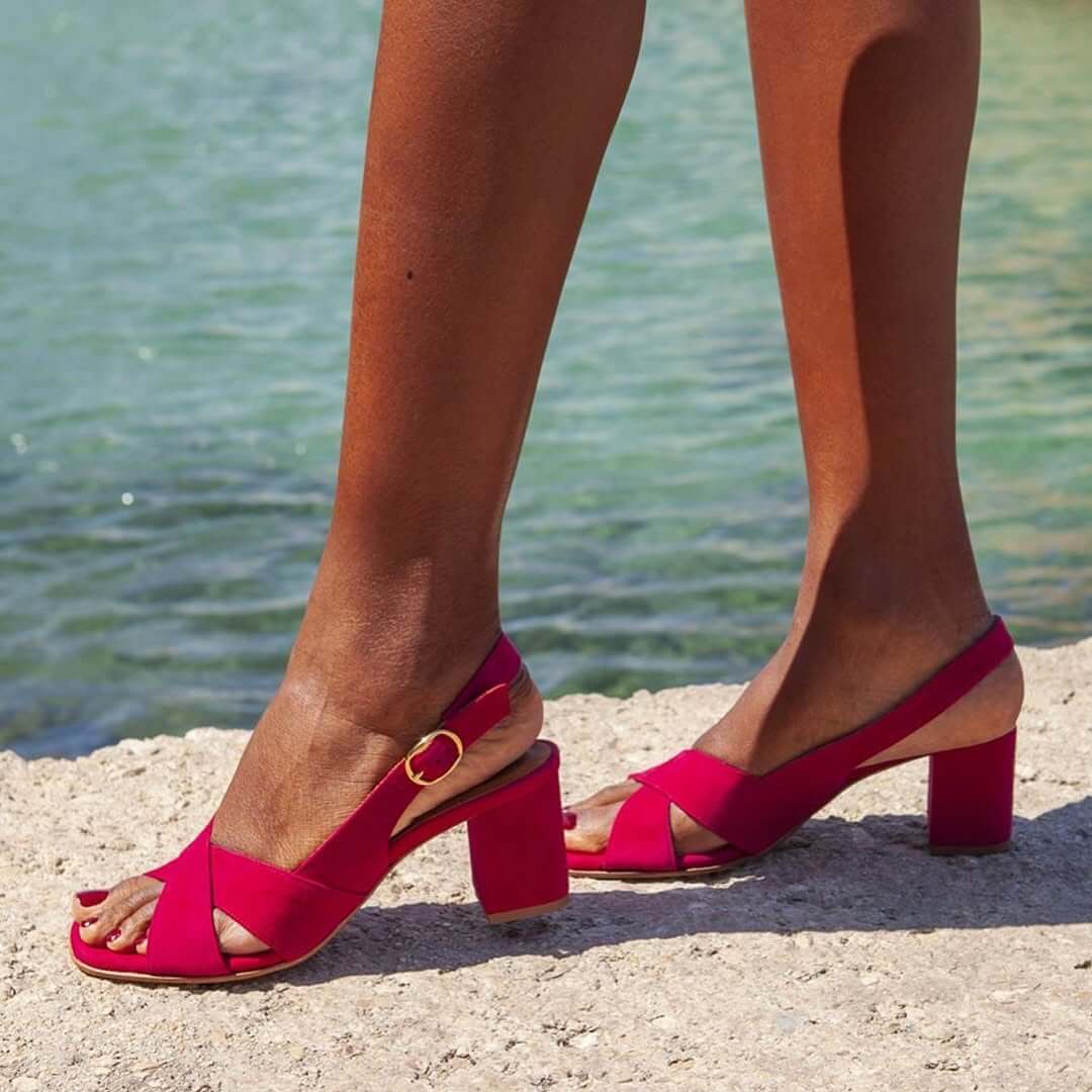 Celeste | Blue Strap Sandals