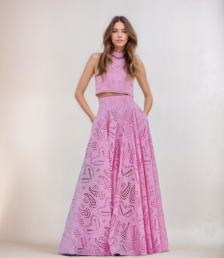 June - Maxi skirt / crop top