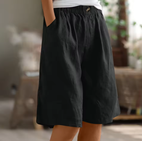 Zyla™ | Linen Drawstring Shorts