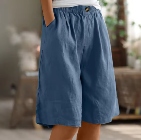 Zyla™ | Linen Drawstring Shorts