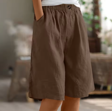 Zyla™ | Linen Drawstring Shorts