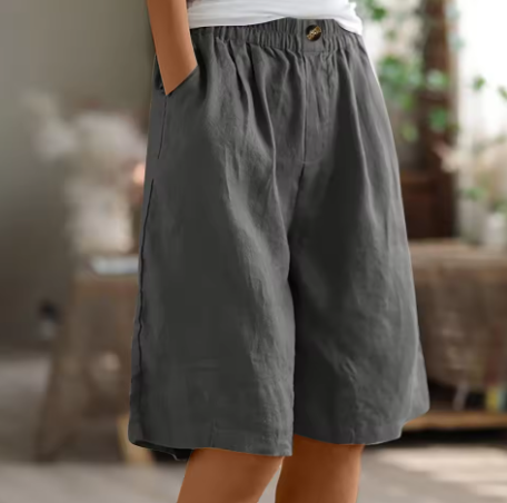 Zyla™ | Linen Drawstring Shorts