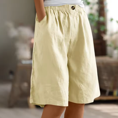 Zyla™ | Linen Drawstring Shorts
