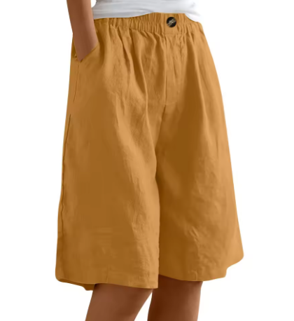 Zyla™ | Linen Drawstring Shorts